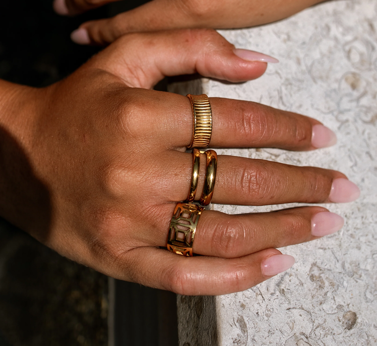 ALCO Oceania Ring Gold