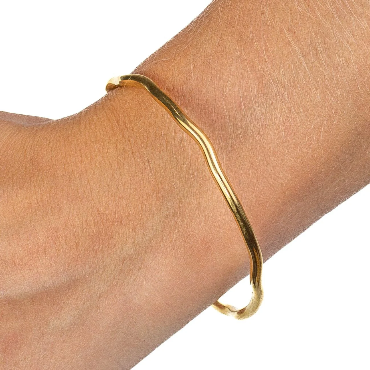 ALCO Gold Serenity Bangle Bracelet