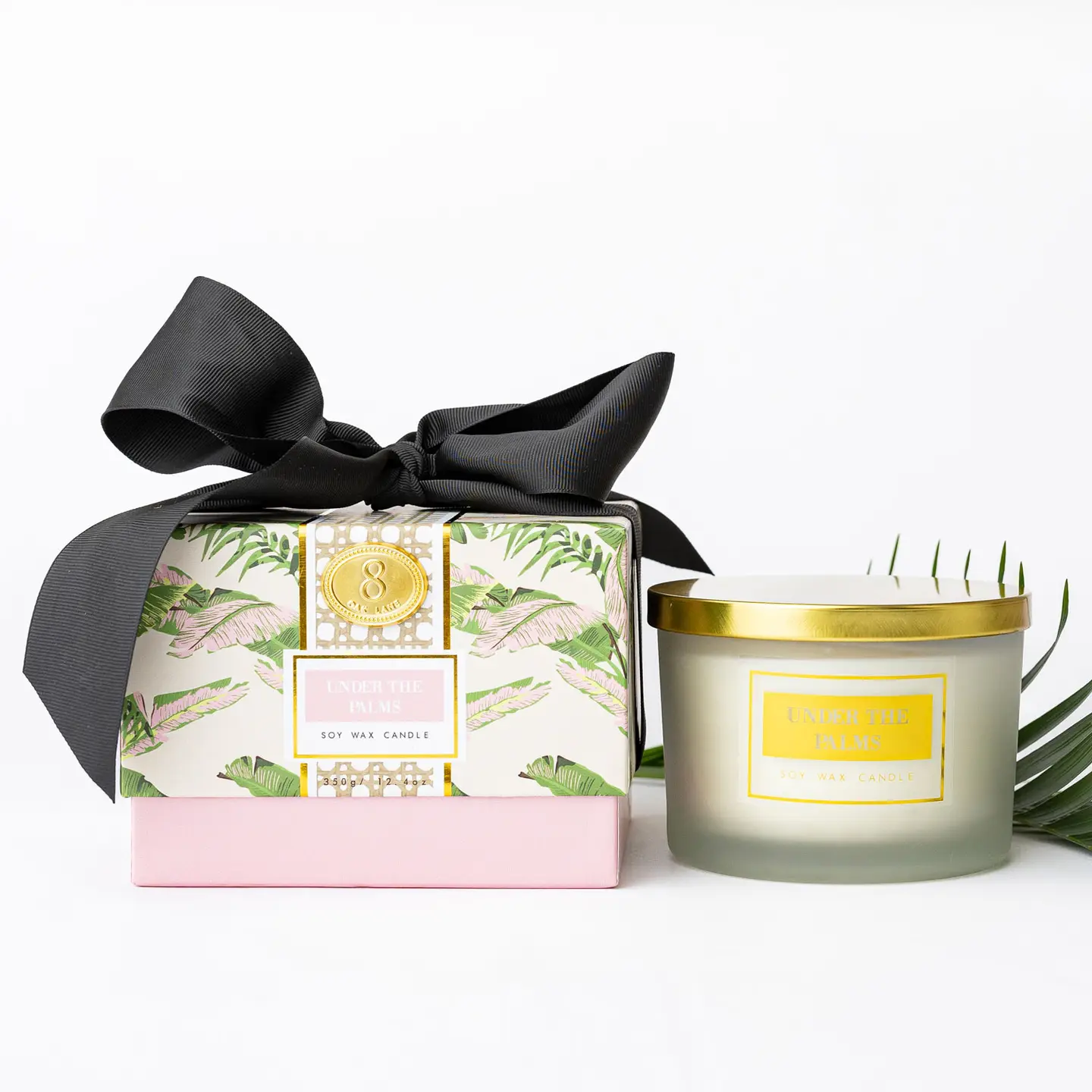 Under the Palms 3-Wick Soy Candle