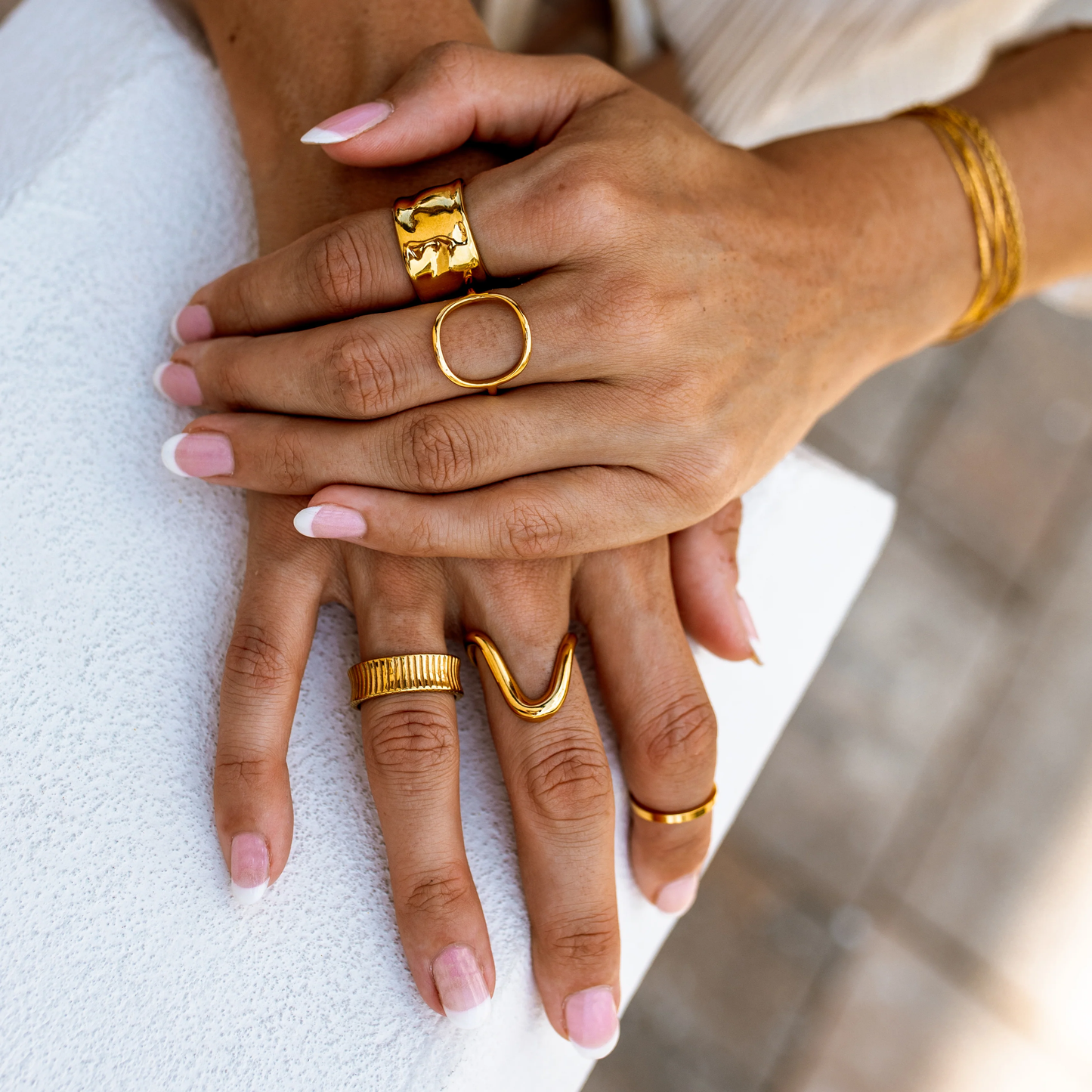 ALCO Ocean Ave Ring Gold