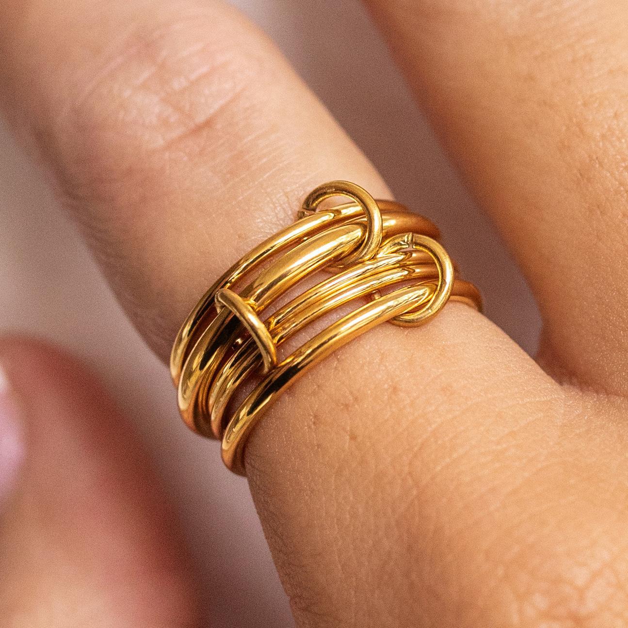 ALCO Vault Ring Gold