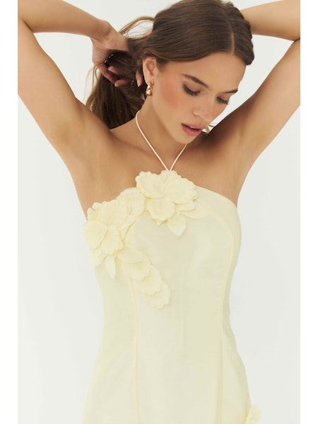 HUTCH Buttercream Delanie Mini Dress