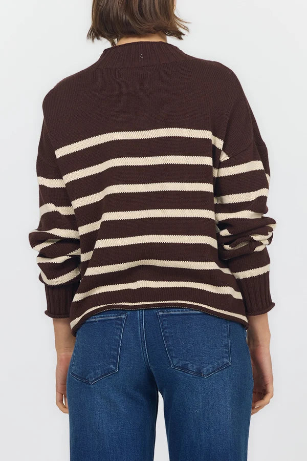 DEAR JOHN Chocolate Solana Torte Sweater