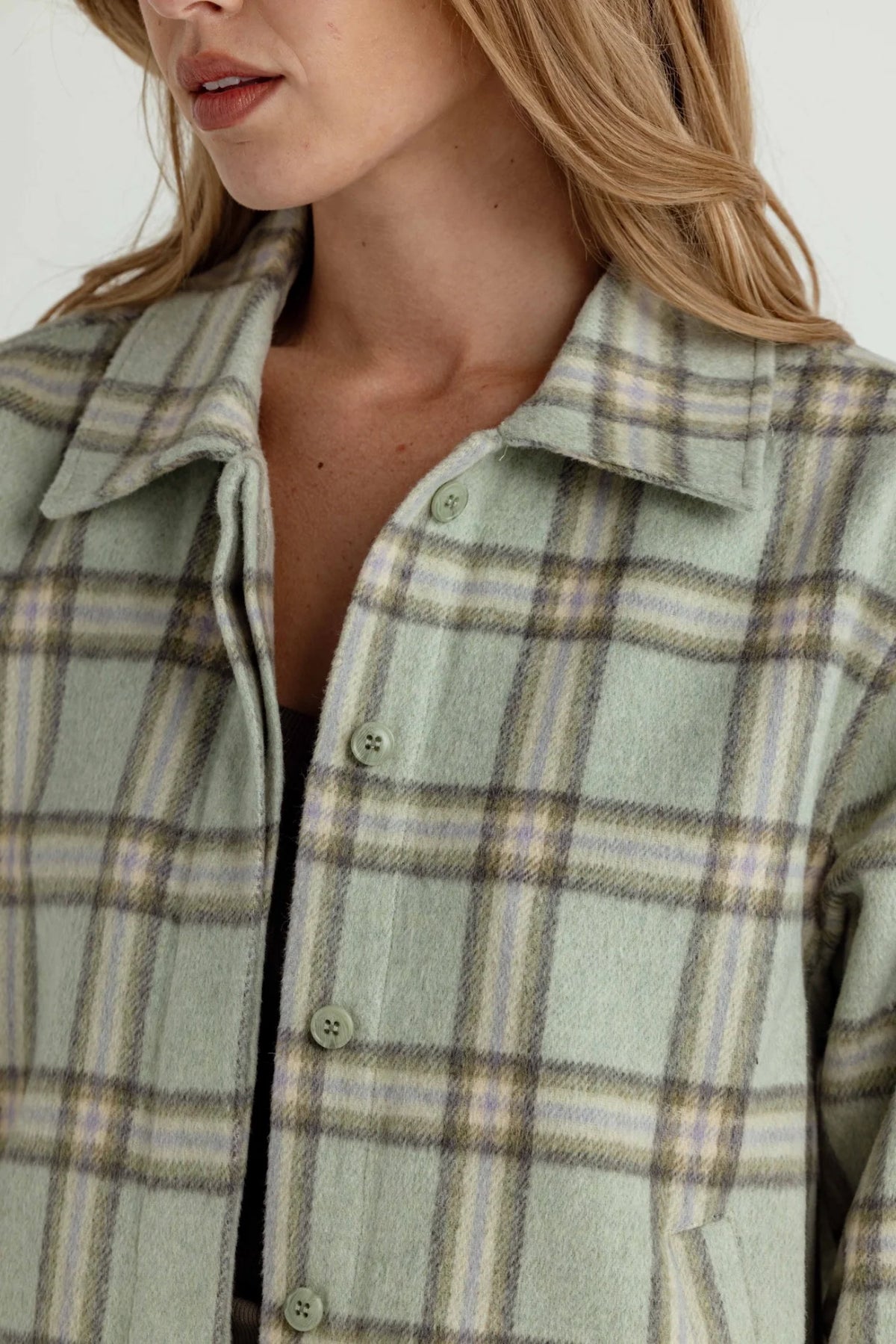 SUNDAYS Moorland Plaid Theo Jacket