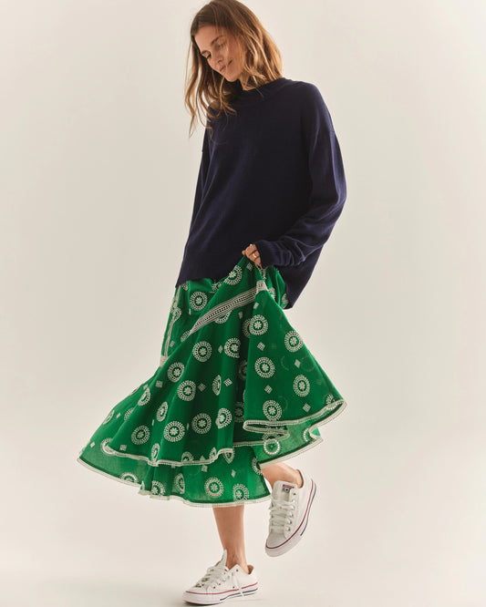 Cartolina Jade Green Marlo Skirt