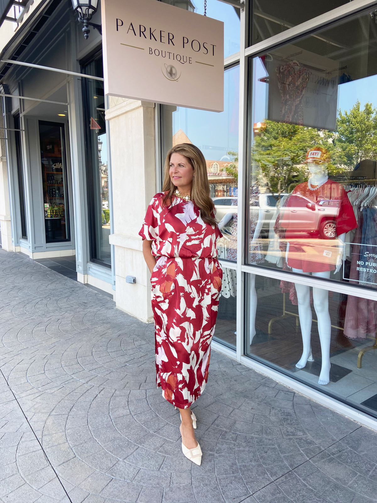 JADE Scarlet Grace Midi Dress