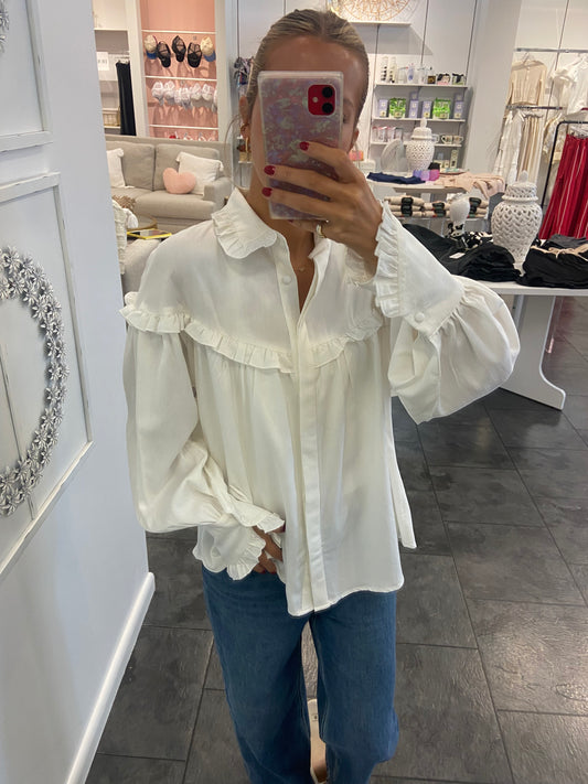 Suzie White Sailor Blouse