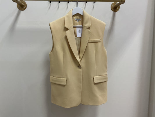 Sasha Yellow Sleeveless Vest