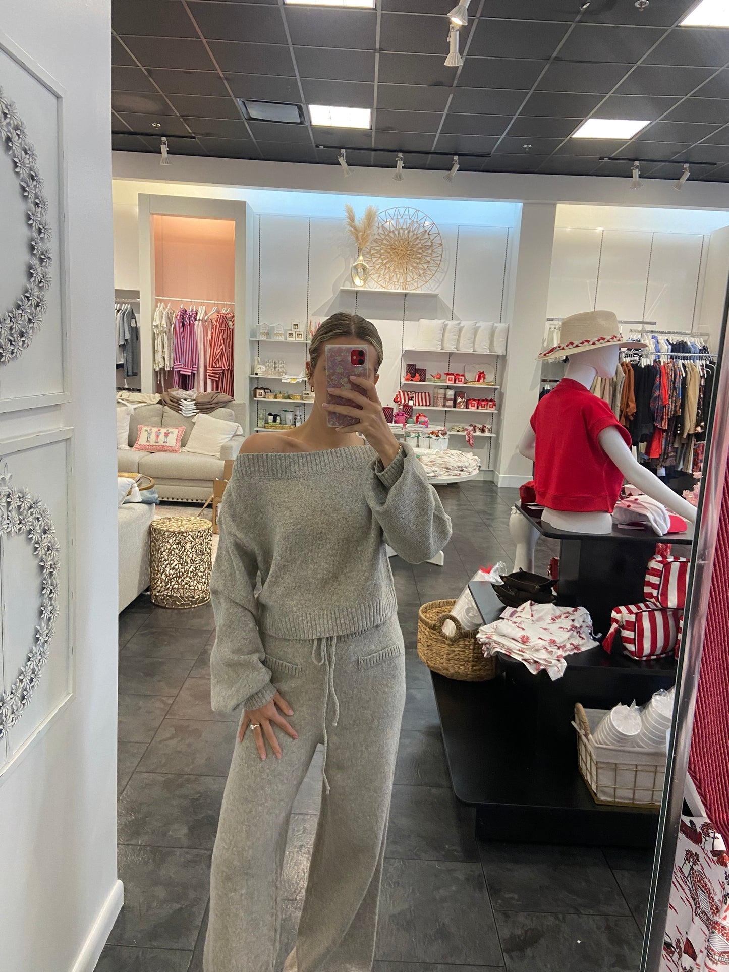 Saturday Off Shoulder Top and Pant Set