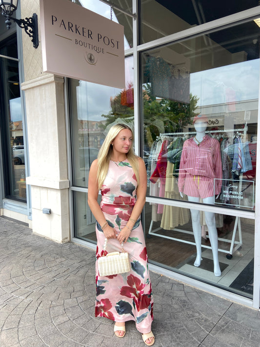Arabella Mesh Midi Dress