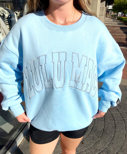LULU MAC Light Blue with Light Blue Sweatshirt