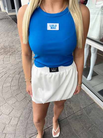 Lulu Mac Bright Blue Tank Top