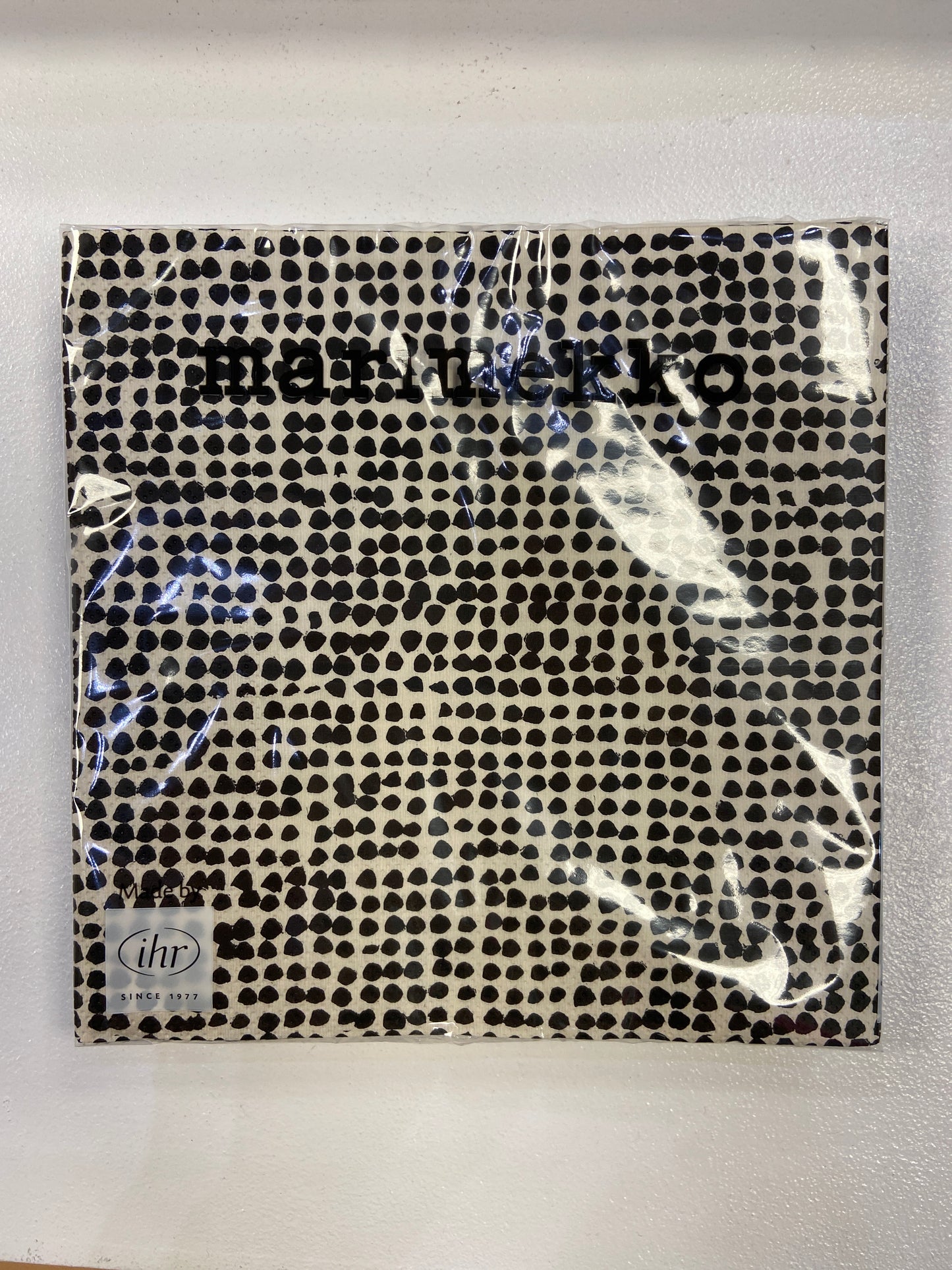 Linen and Black Napkins