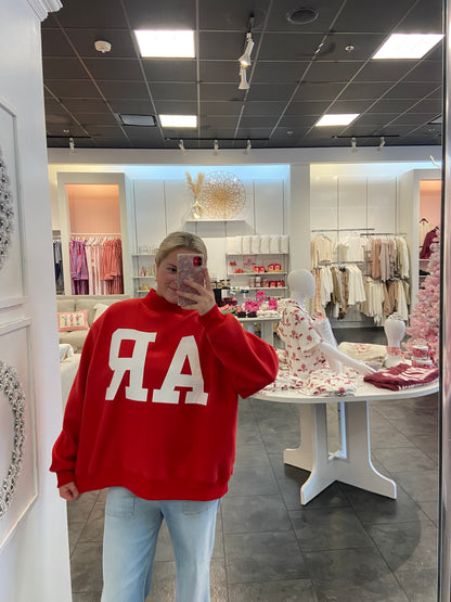 Reversable Arkansas Red Sweatshirt