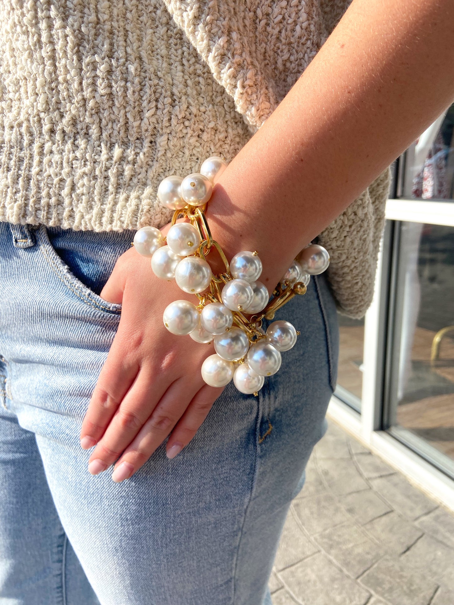 YOCHI Pearl Goddess Bracelet