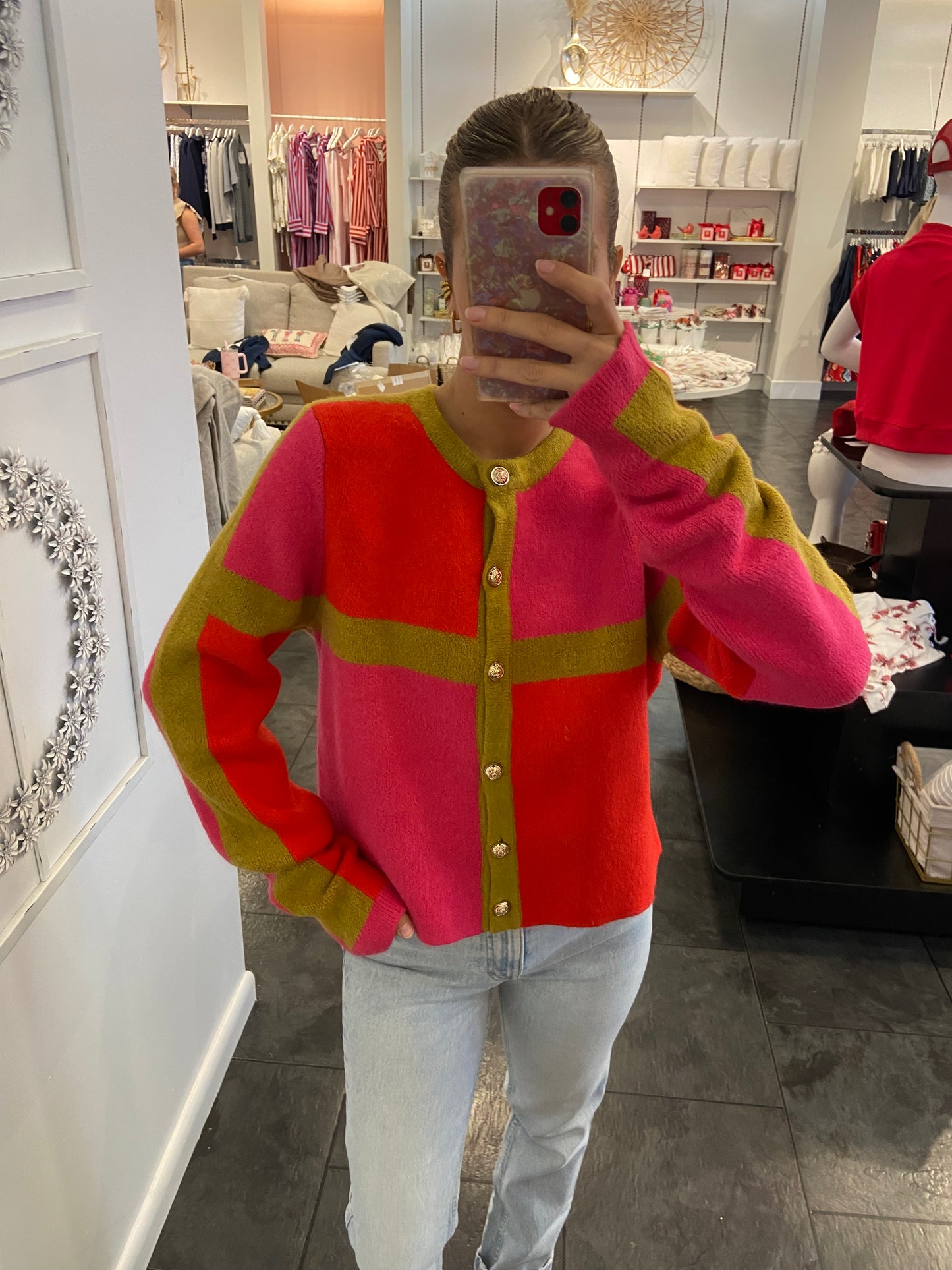 Miranda Color Blocked Sweater