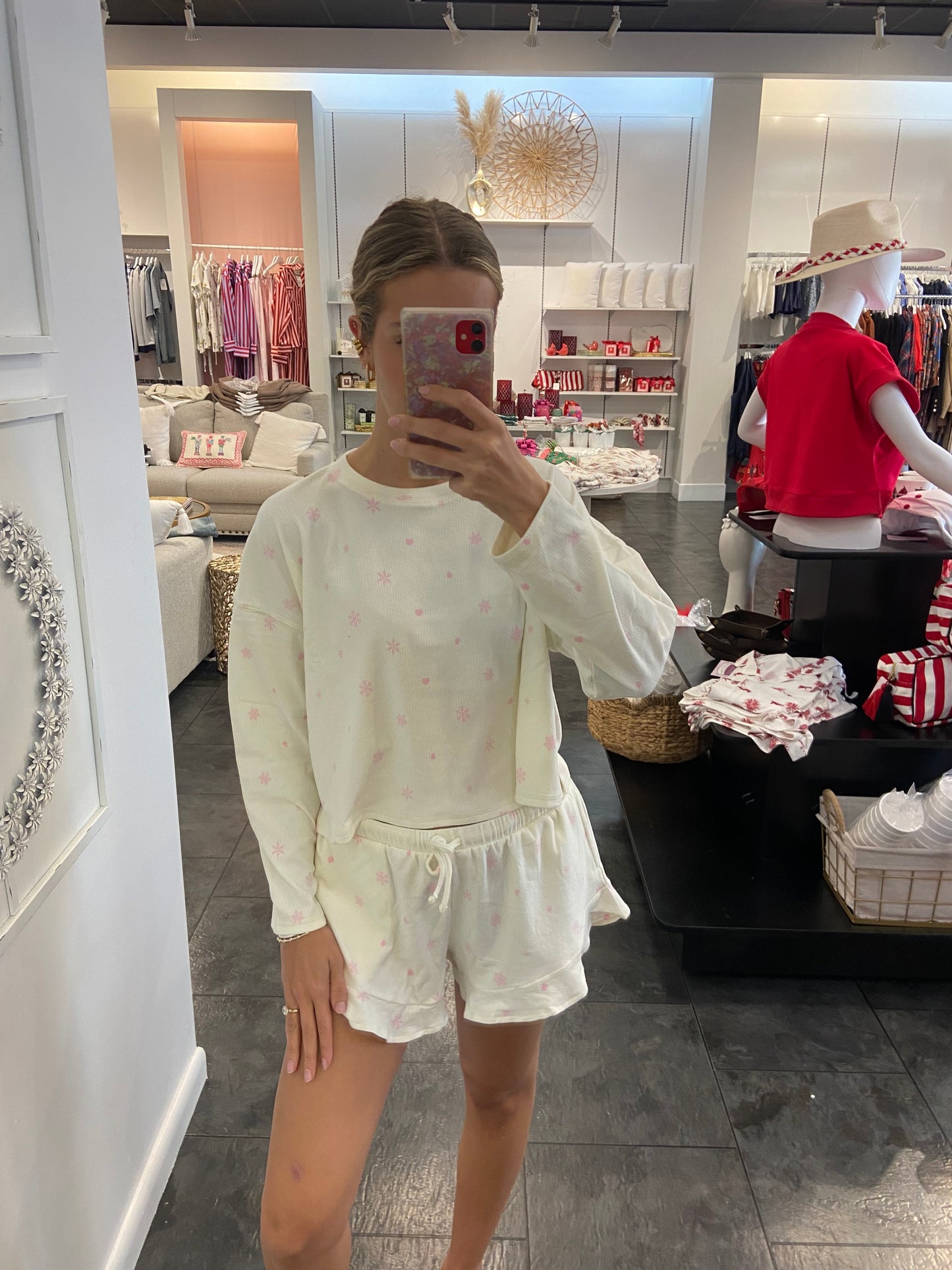 The Pink Flurry Hazel Shorts