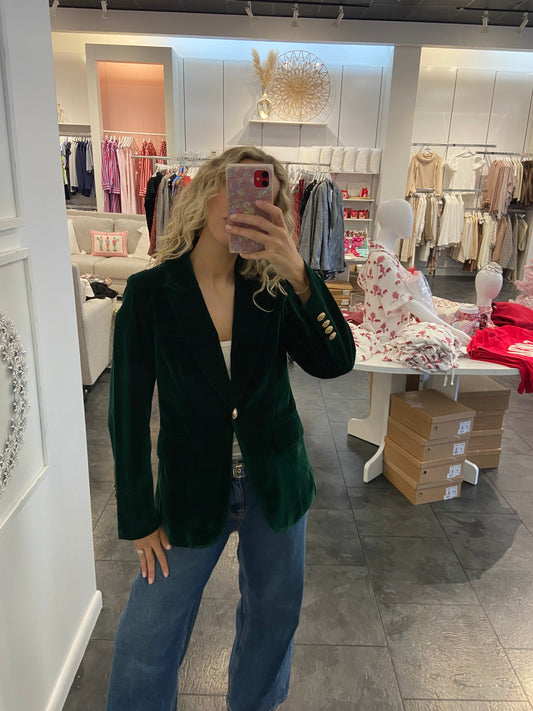 Black Forest Velvet Blazer