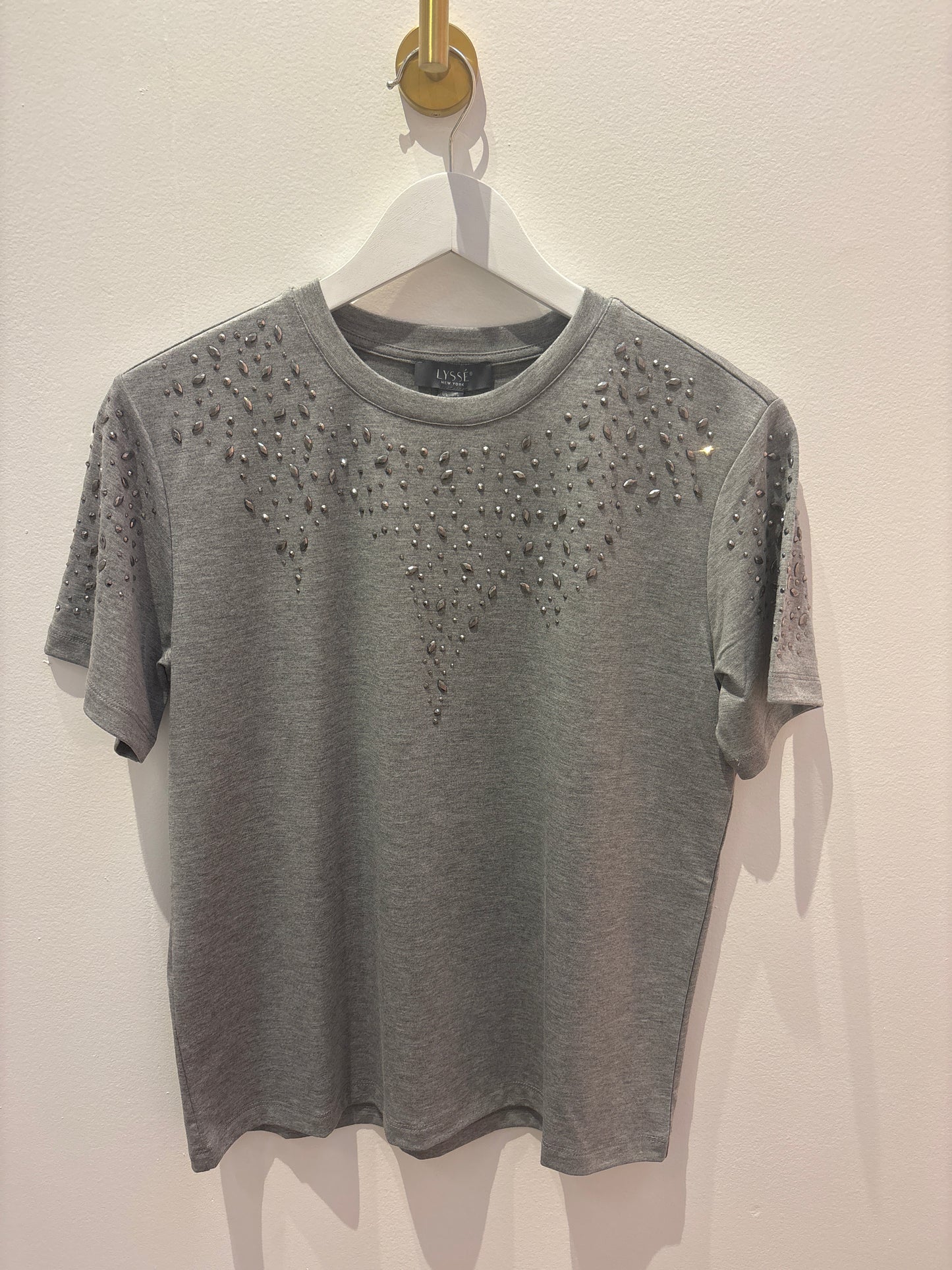 Malva Embellished Crew Nek Top