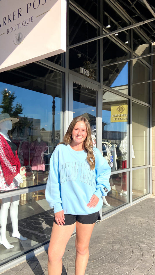 LULU MAC Light Blue with Light Blue Sweatshirt