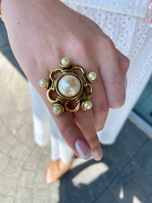 YOCHI Brooklyn Pearl Ring