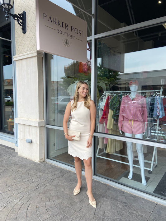 ESQUALO Cindy Sleeveless Flower Dress