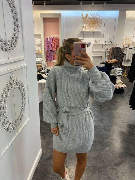 Audrina Turtleneck Sweater Dress