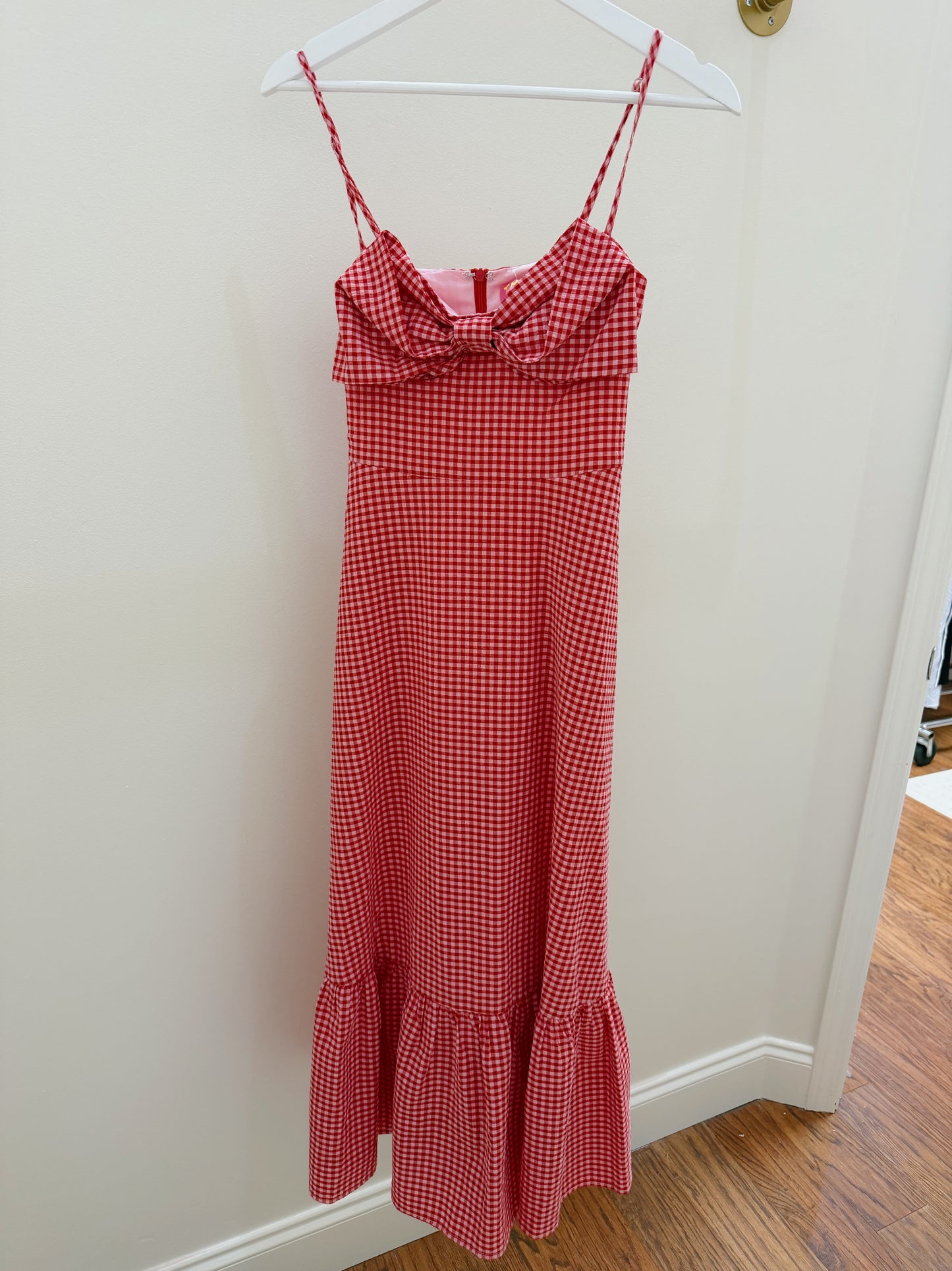 Bowden Gingham Bow Dress