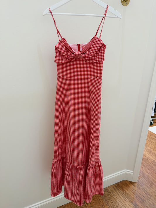 Bowden Gingham Bow Dress