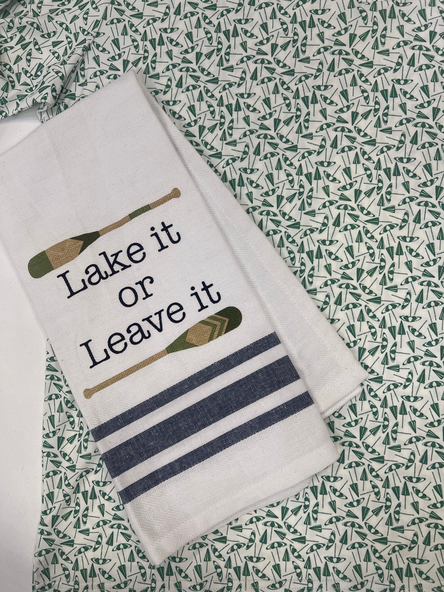Lake It or Leave It Hand Towel