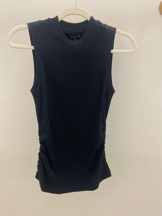 SANCTUARY Black Ribbed Tank