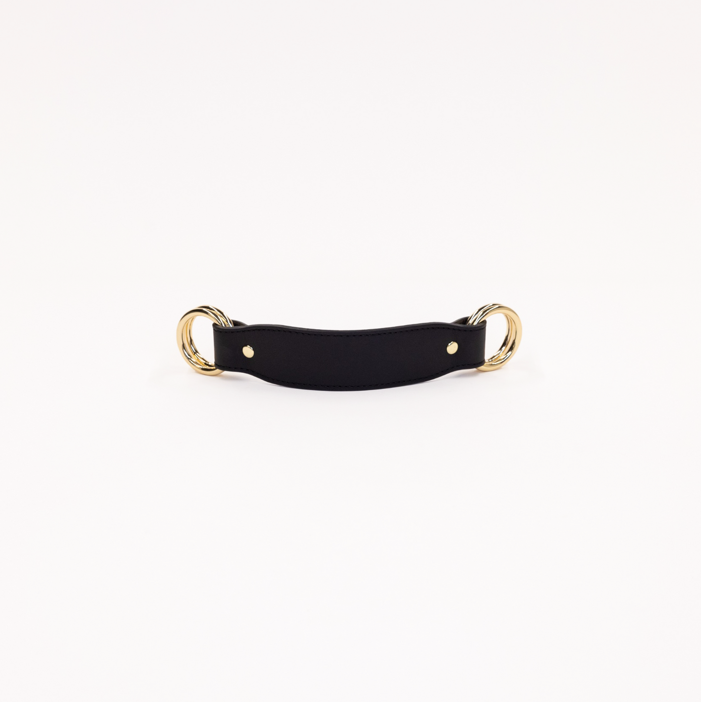 Leather Belt Strap - Black