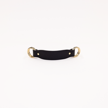 Leather Belt Strap - Black