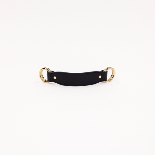 Leather Belt Strap - Black