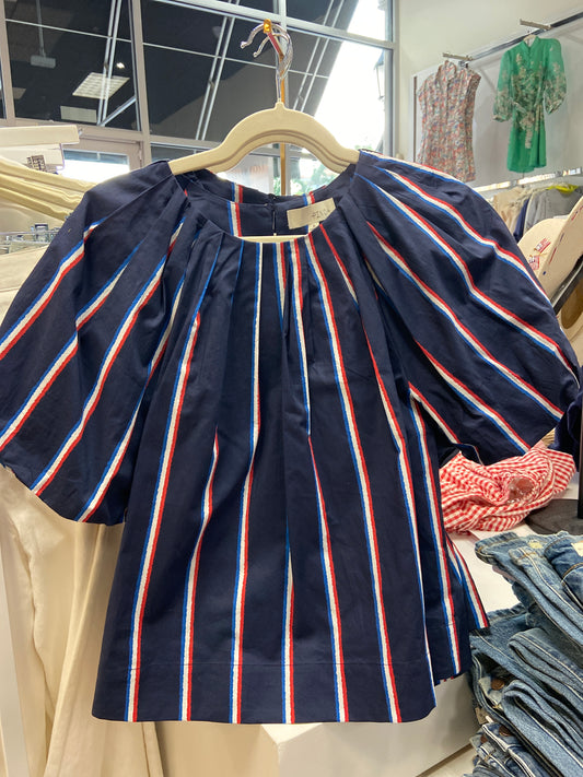 Let Freedom Ring USA Stripe Top