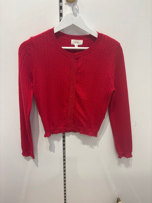 Sweetheart Long Sleeve Cardigan