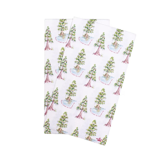 Rockin' Around the Tree Guest Napkins