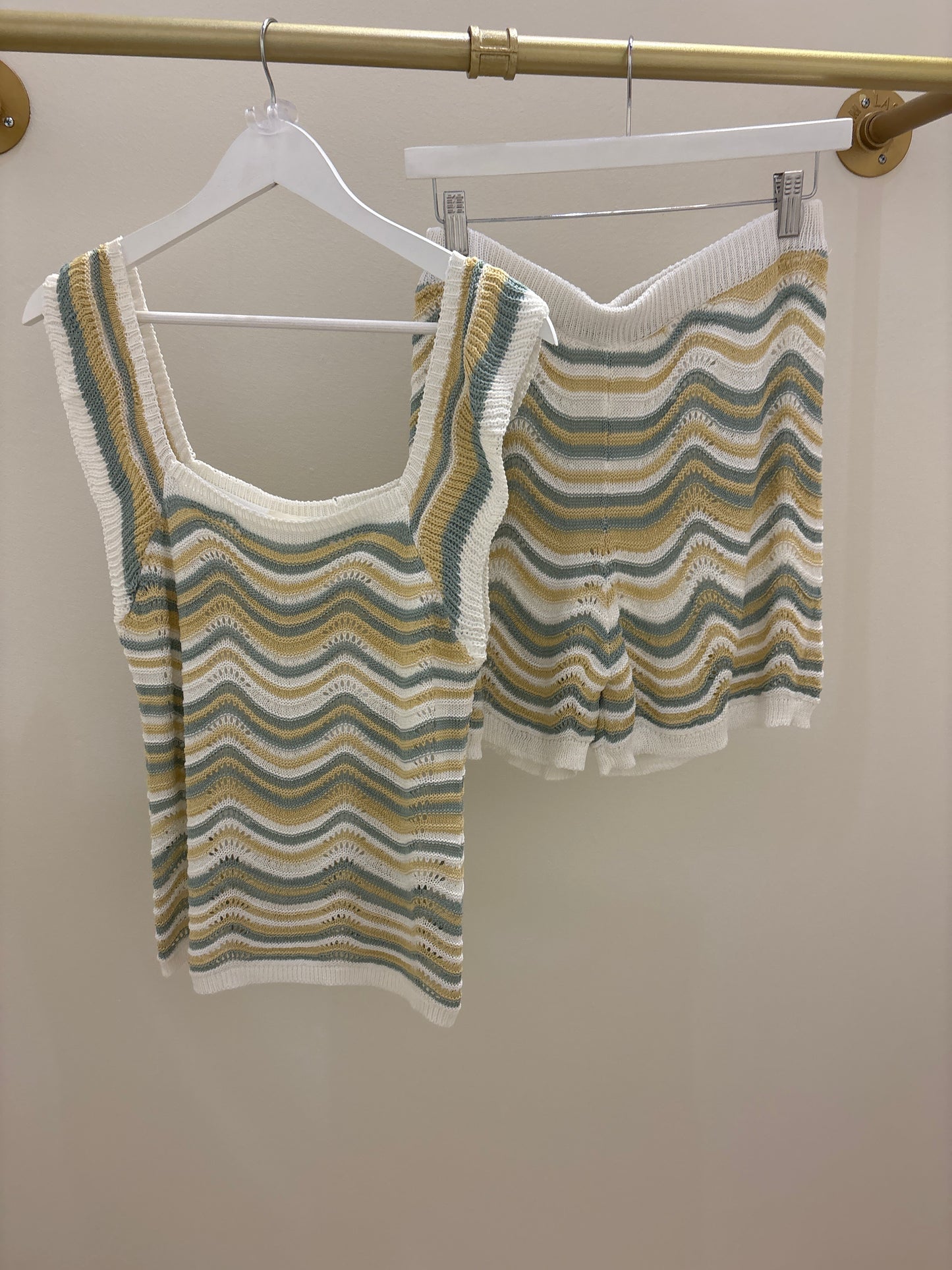 Kiah Crocheted Short Set