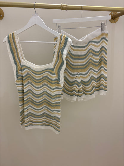 Kiah Crocheted Short Set