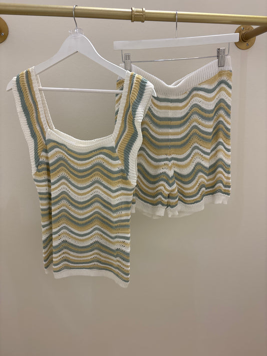 Kiah Crocheted Short Set