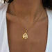 ALCO Gold Luna Amulet Necklace