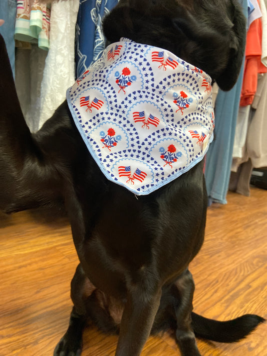 All American Bow Wow Pet Bandana