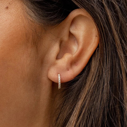 ALCO Boca Huggies Gold Earrings