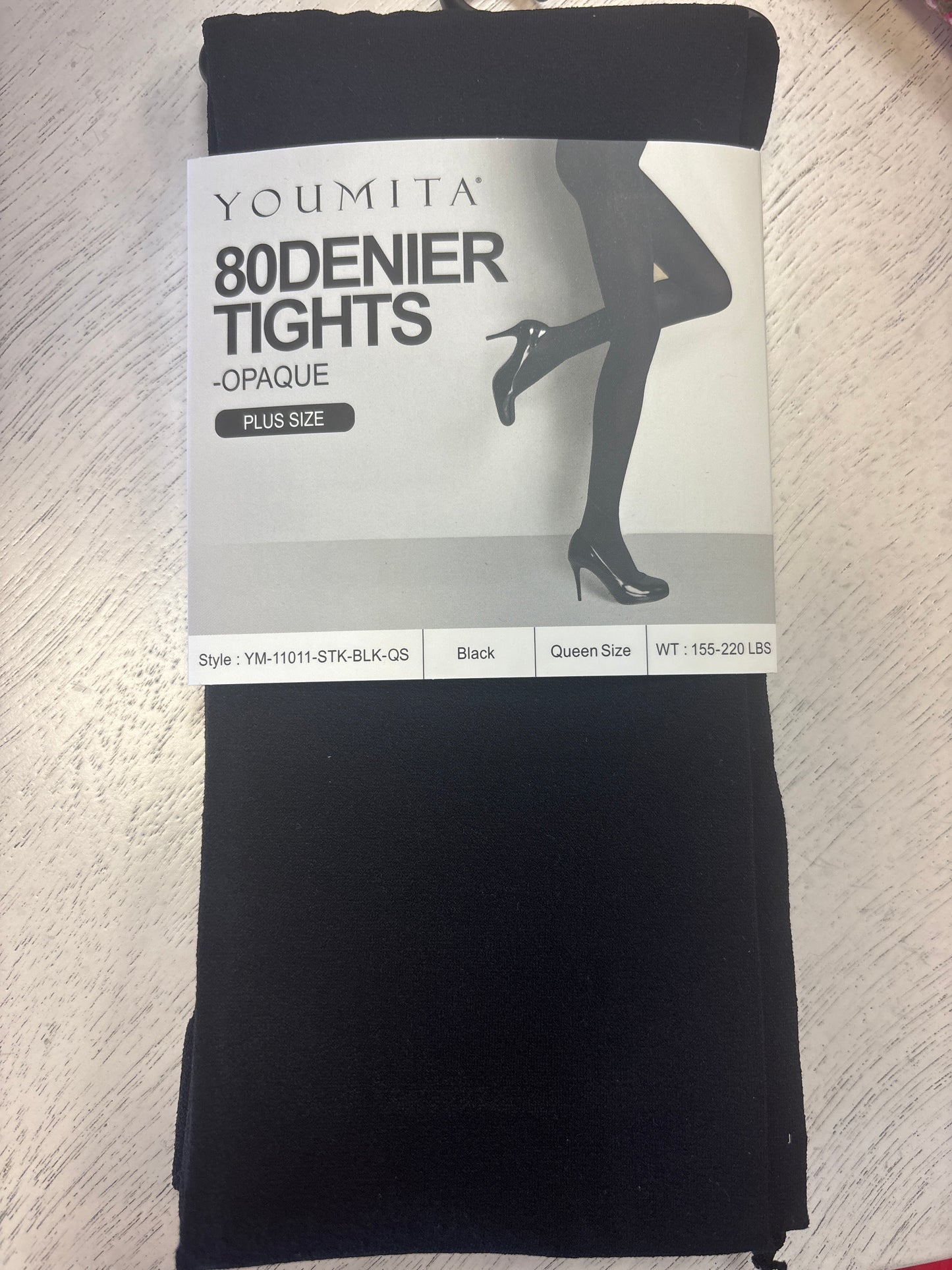 Black Opaque Tights
