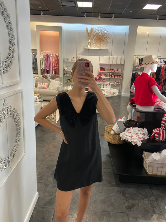 Show Me Your Bow Mini Dress