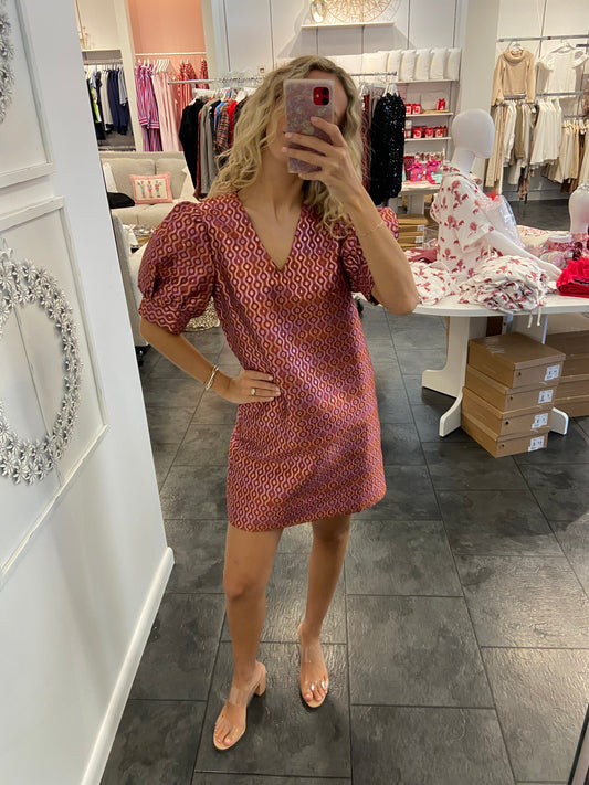 JADE Groovy Grid Dress