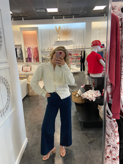 LYSSE Erin Hi Waist Wide Leg Jean Indigo