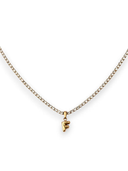 Stage Name Initial Necklace