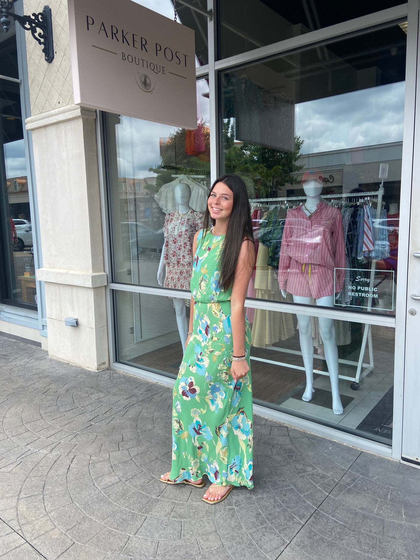 Cyprus Bubble Top and Maxi Skirt Set
