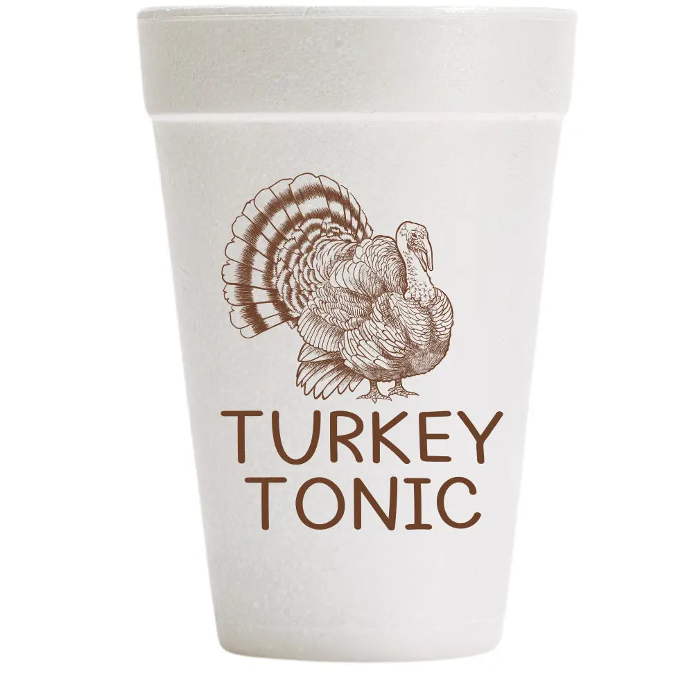 Turkey Tonic foam cup